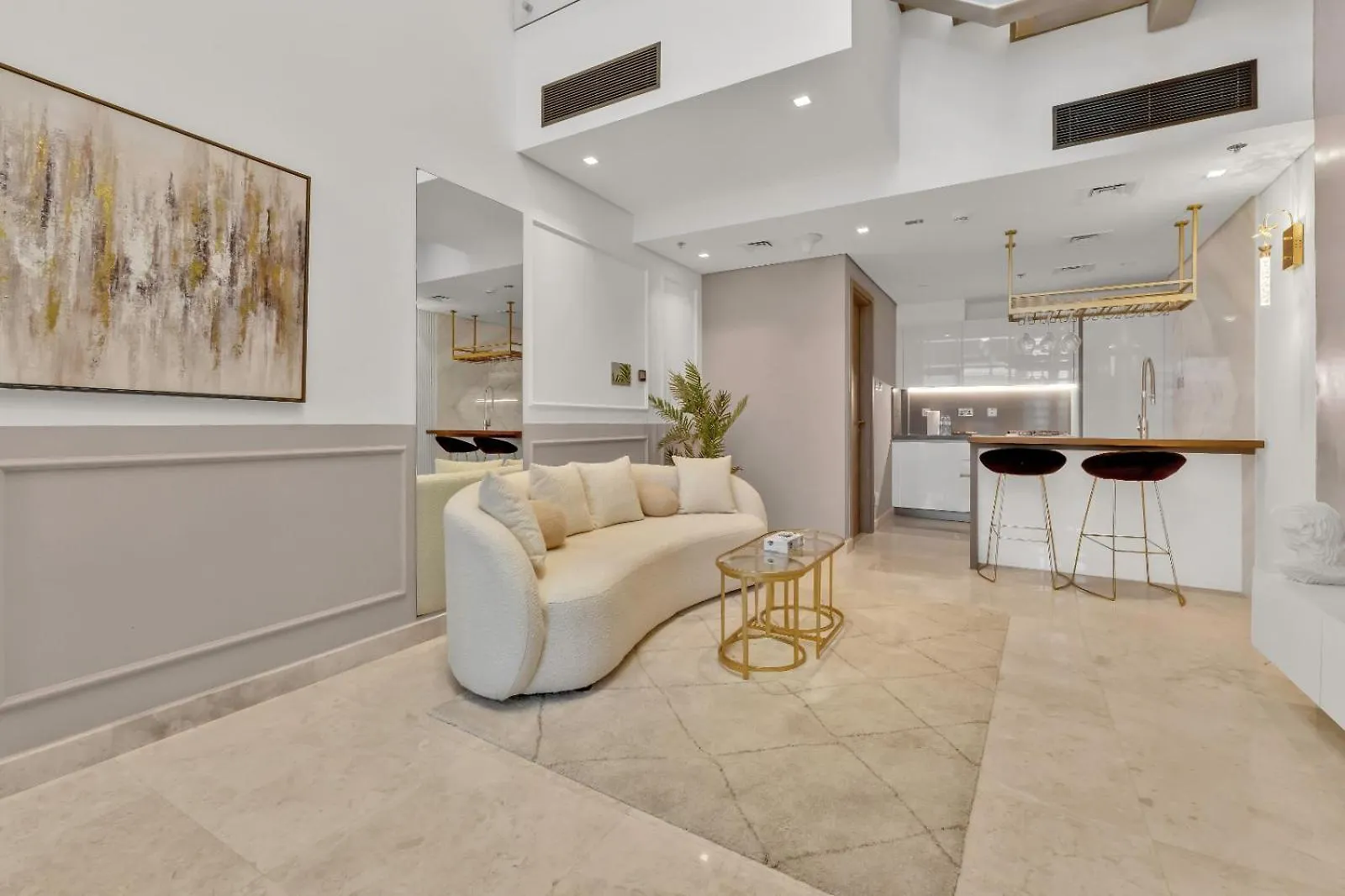 Appartamento Design Duplex Pool, Gym & Walk To Dubai Mall